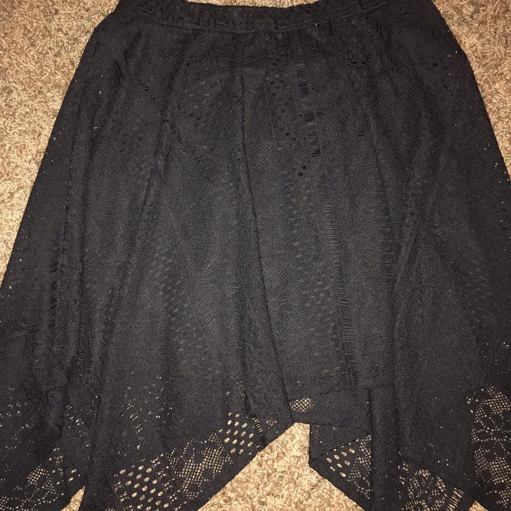Black Vanity Skirt